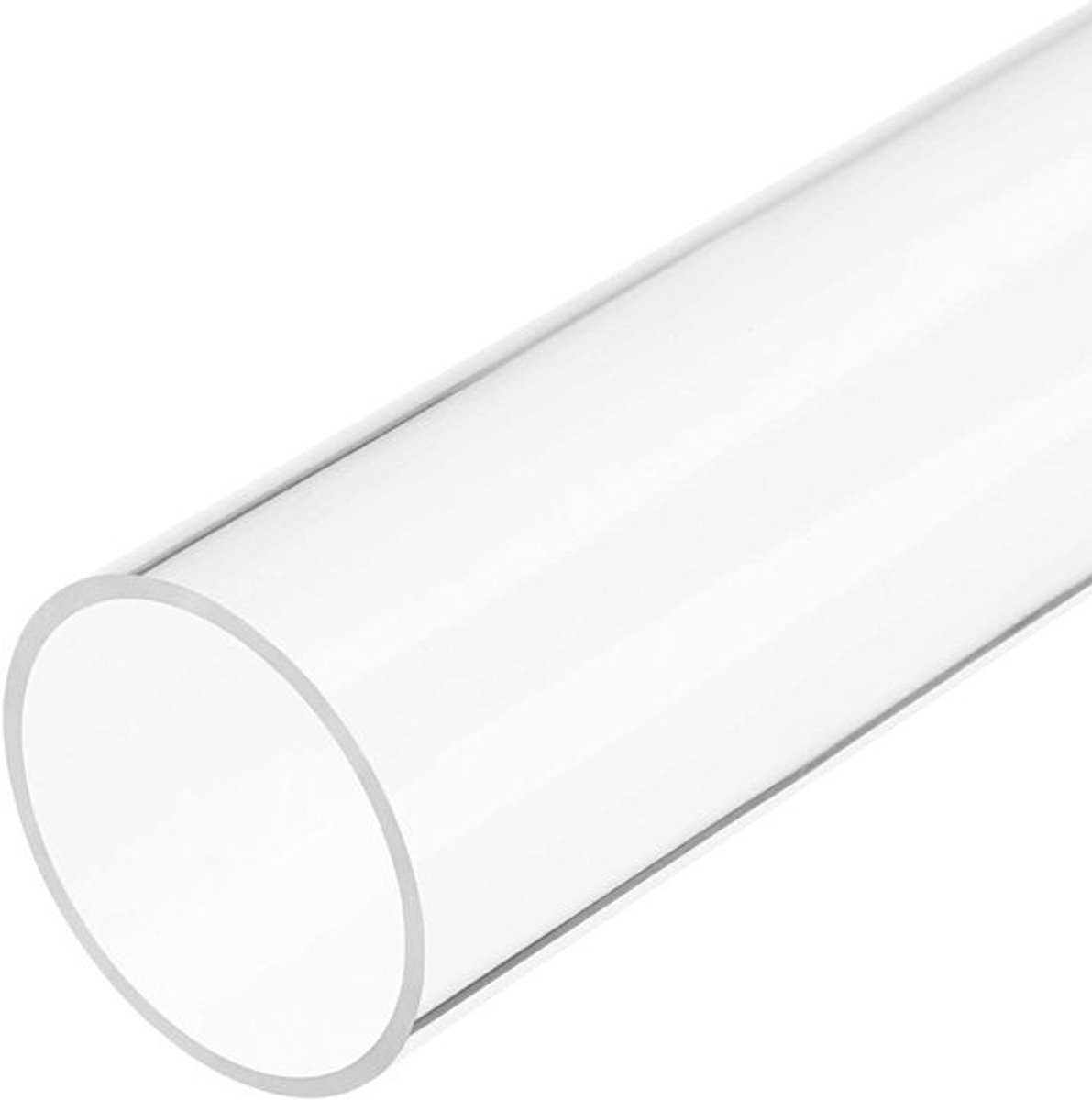 Duidelijke, stijve acrylbuis van 36mm ID en 40mm OD, 305mm lang voor aquarium, waterkoeling en verlichting