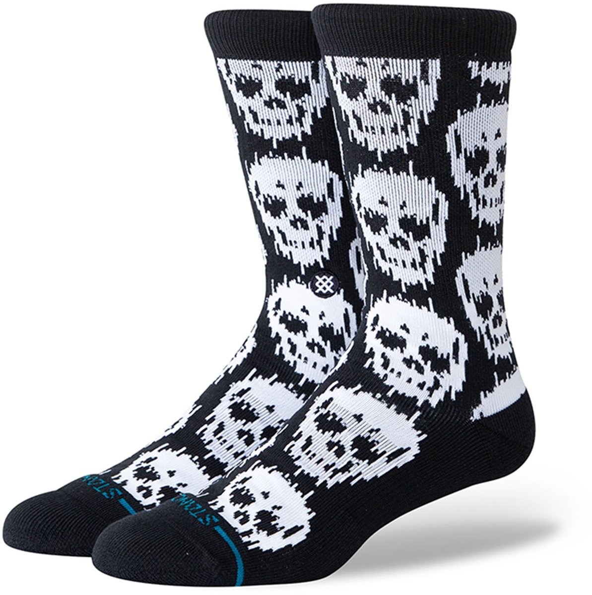 STANCE Sokken Static Skull Crew Set van 1