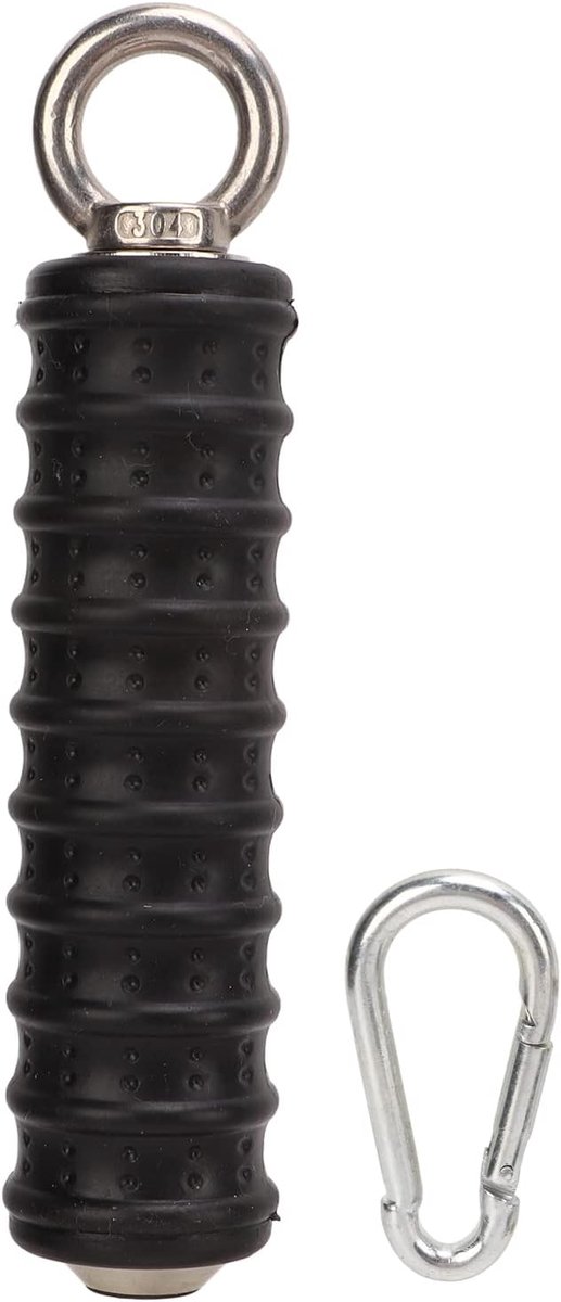 SnelShoppen - Push Down Single Gym Handle Triceps Grip Training - Duurzaam Sterk Ijzer - Antislip Rubber Handvat - Fitness Apparatuur voor Spieropbouw