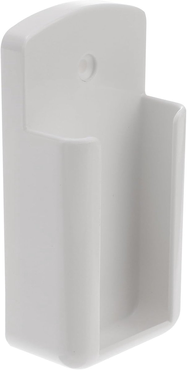 SnelShoppen - Afstandsbedieningshouder TV afstandsbediening houder wandhouder opbergdoos zelfklevend organizer 10 x 5 cm voor thuiskantoor en woonkame