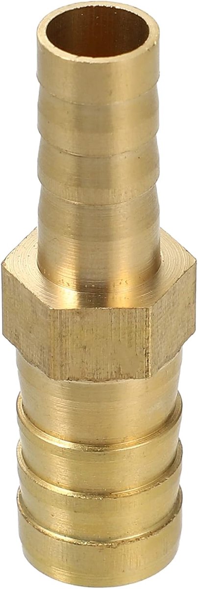 SnelShoppen - Universele Motor Slang Koppeling Adapter 12mm-8mm voor Brandstof, Lucht, Water, Olie - Duurzaam en Betrouwbaar