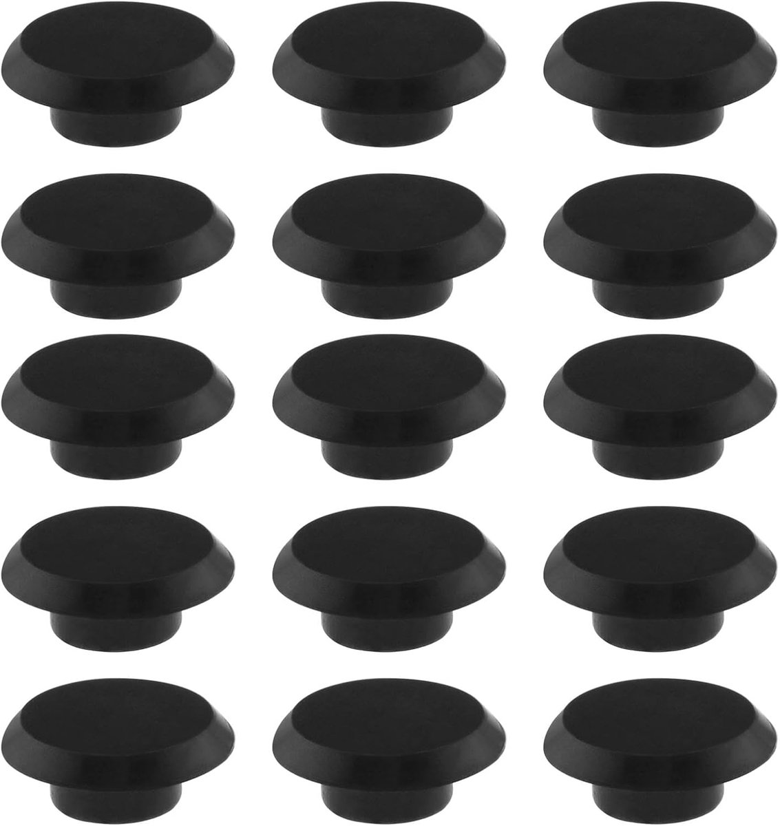 Sockethead schroefkap M6 - zwart plastic - duurzaam en corrosiebestendig - ideaal voor mechanische apparatuur - ShopVlot