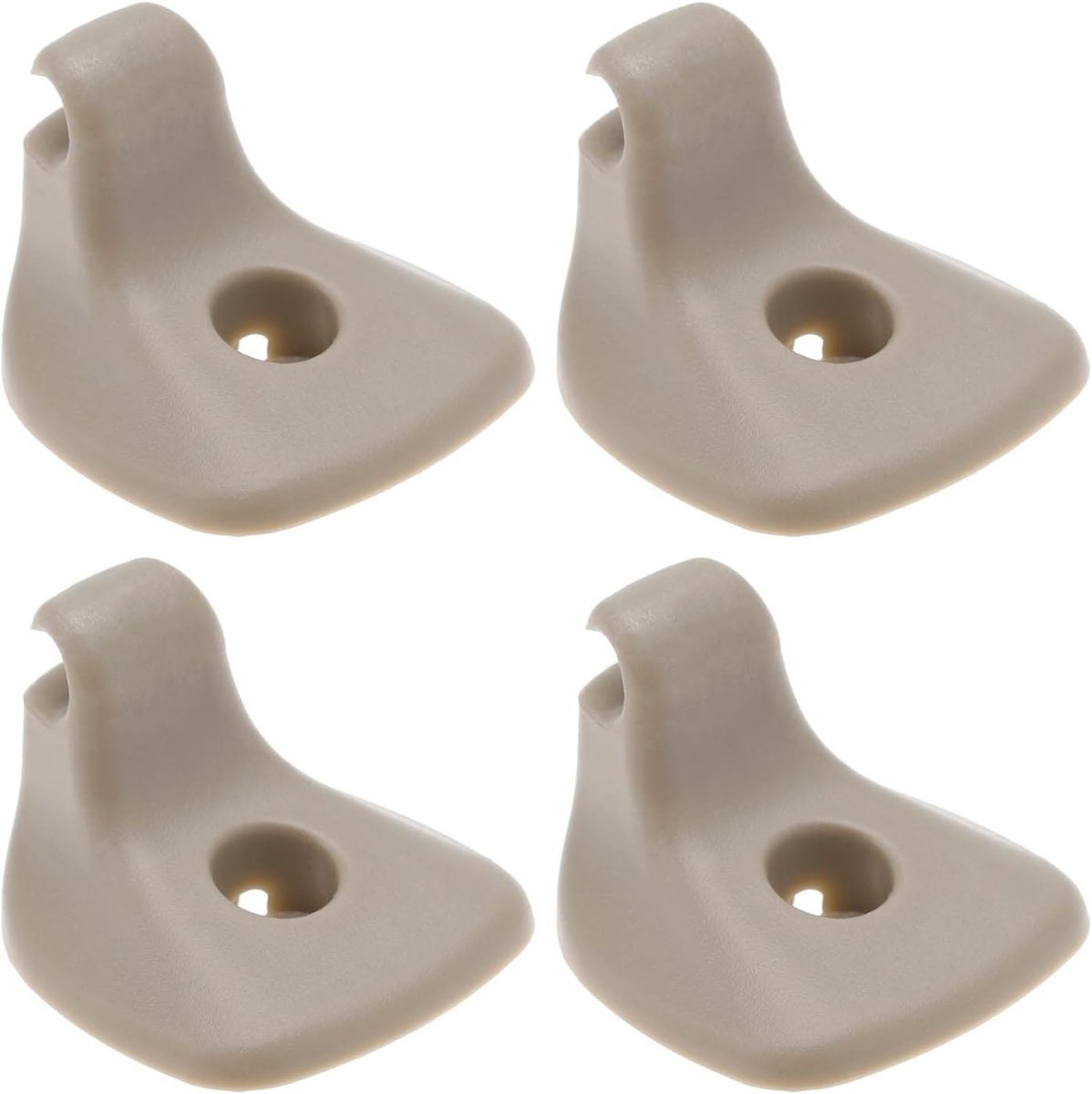 SnelShoppen - 4Stuks Zonnevisier Clips Vervangingen 1GW25DX9AA Geschikt voor Dodge Avenger Chrysler 200 Sebring 2008-2015 Zonnevisier Houder Beugels