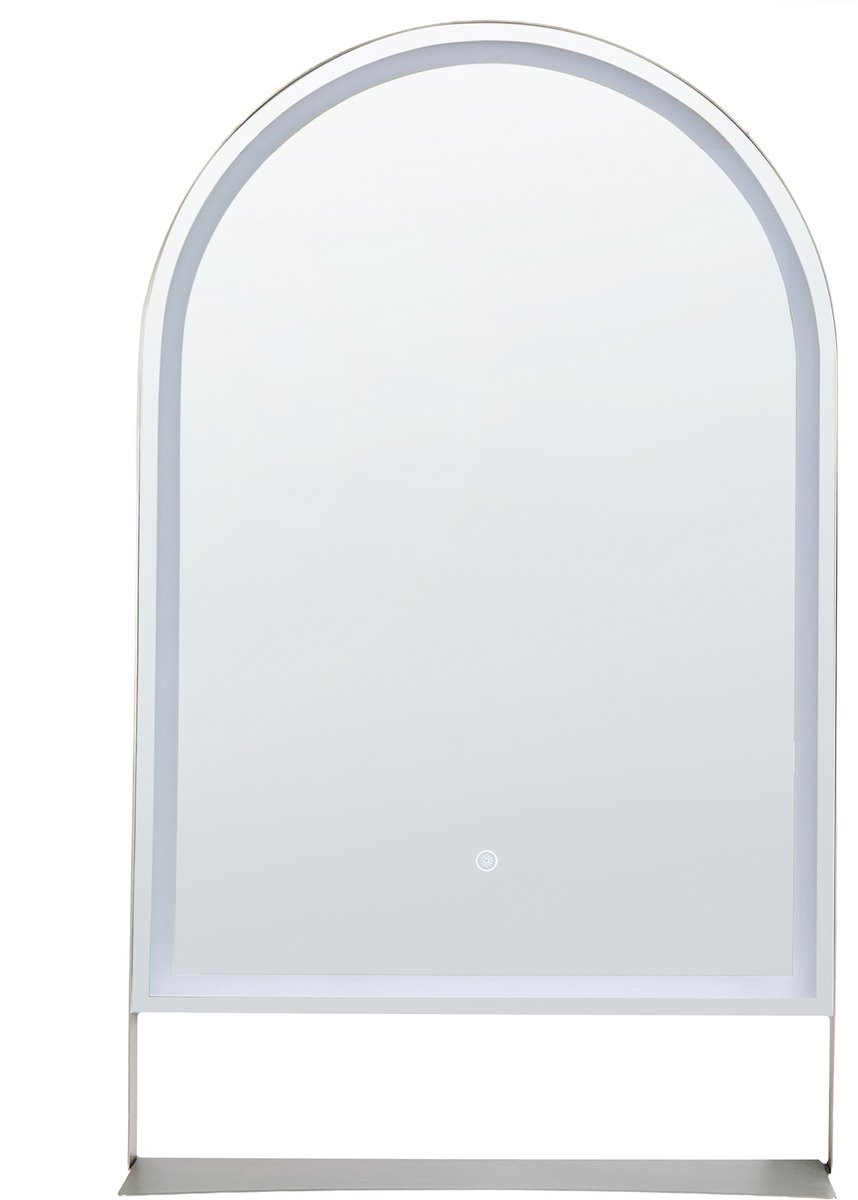 VALOUZE - LED-badkamerspiegel - Zilver - Glas