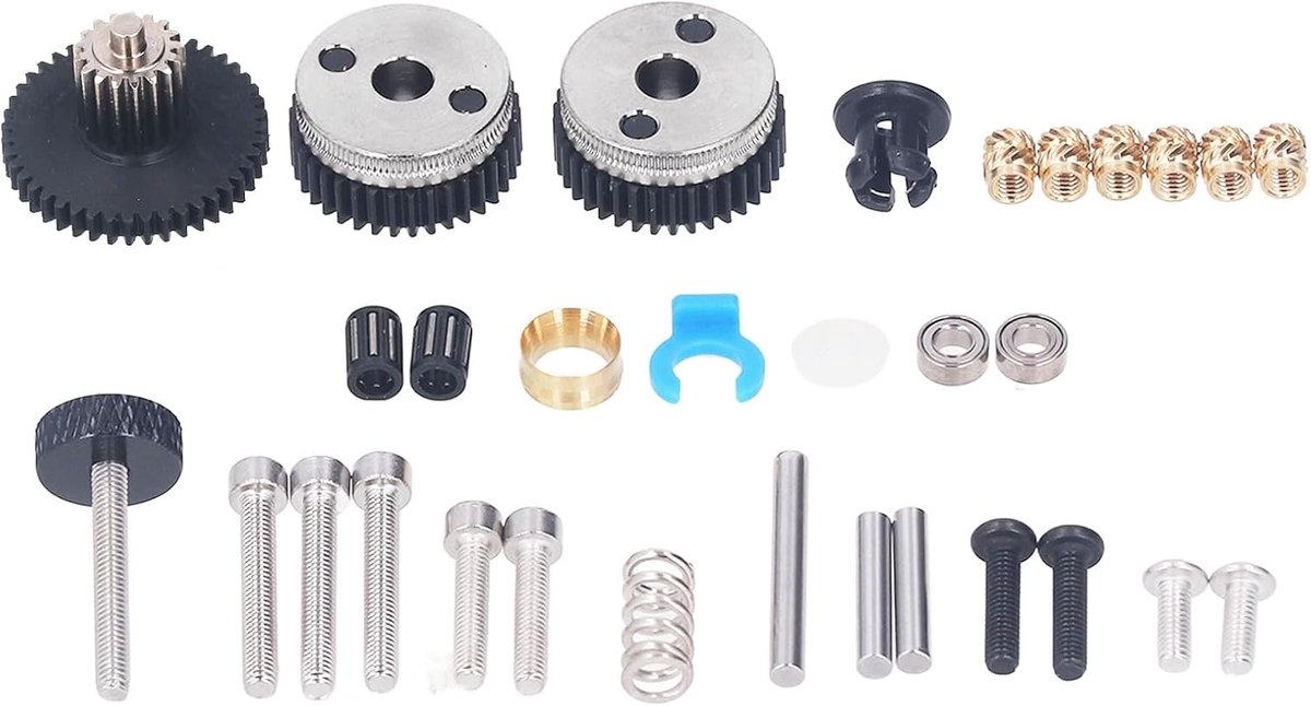 SnelShoppen - HGX LITE Extruder Vervanging, Stabiele Materialen Aanvoer, Efficiënte Print voor PLA, ABS, PETG, TPU, Perfecte Passend, 3D Print Accesso