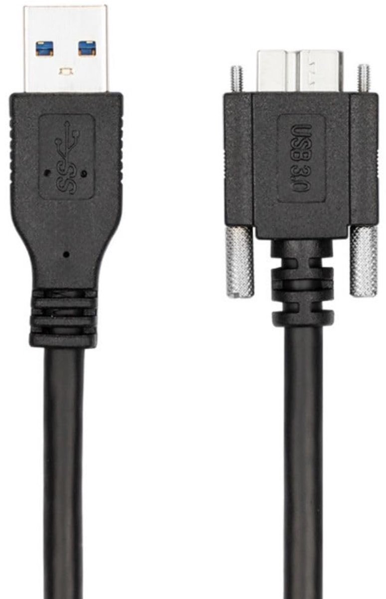 Micro USB 3.0 kabel 5m - Type A naar Micro B - Met montagemateriaal - Hoge datasnelheid tot 4.8Gbps - ShopVlot