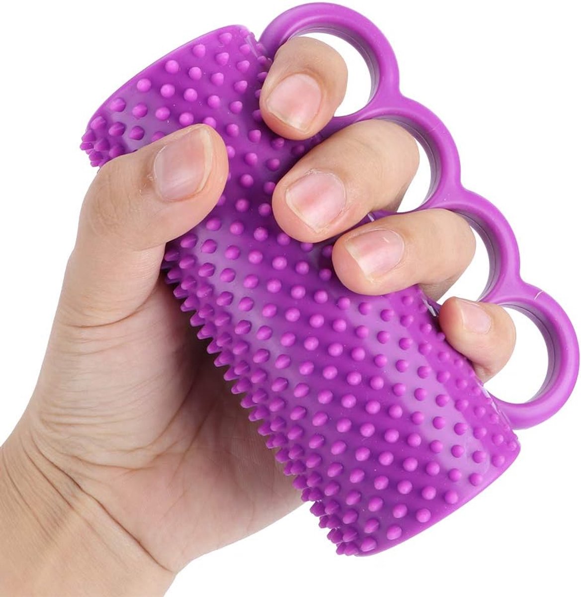 SnelShoppen - PU 4-Vinger Hand Trainingsversterker voor Artritis, Ouderen, Beroerte, Hemiplegie en Handkrampen Herstelbehandeling
