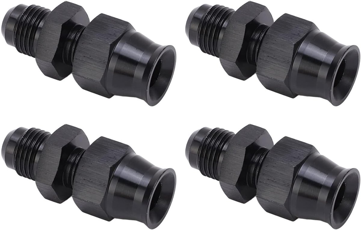 Dailygoody - AN6-koppeling - AN6-adapter - Anti-roest - 5/16 inch