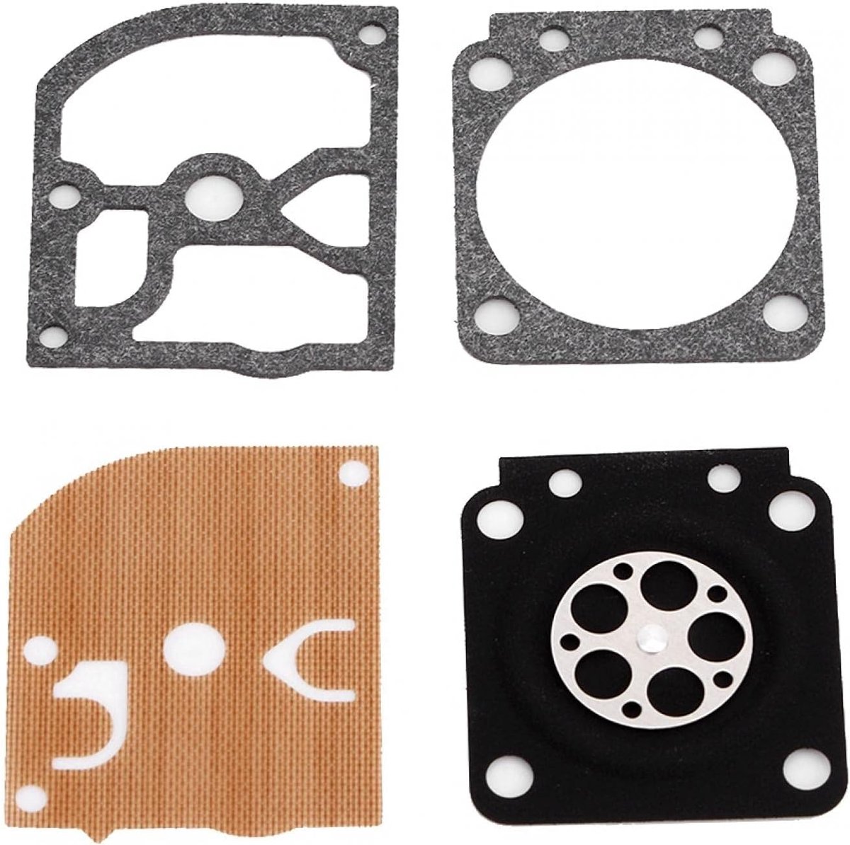 SnelShoppen - Gaser Reparatursatz Dichting Fitting voor Kettenslijper MS 180 170 MS180 MS170 018 017 Kettenslijper Stihl Metertoevoegingsdiafragma