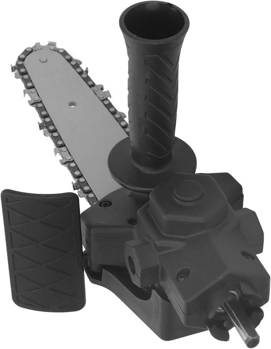6 Inch Electric Chainsaw Drill Attachment, Electric Drill Chain Saw Adapter, Stainless Steel Saw Conversion Head - ShopVlot — afbeelding 4