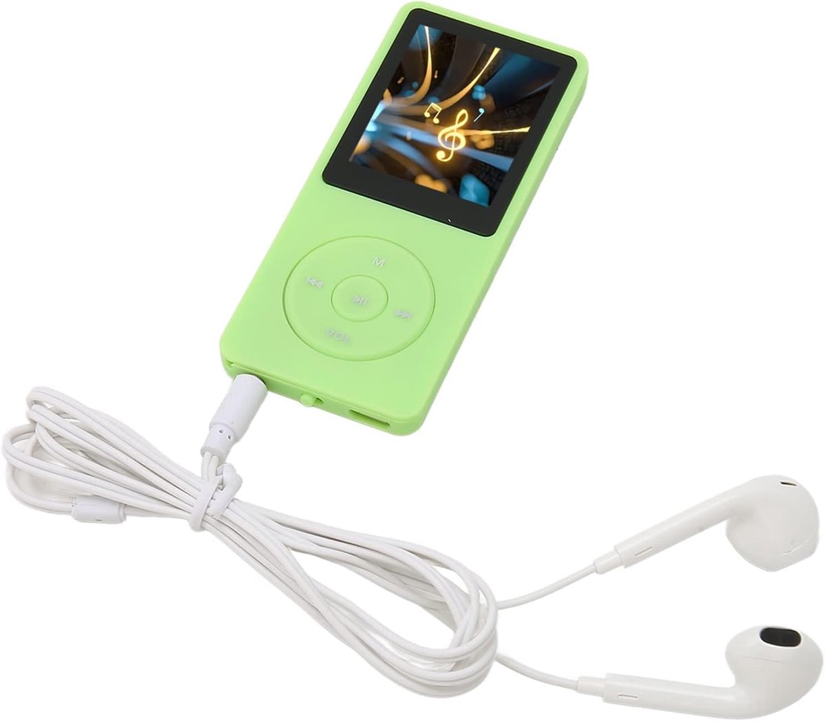 SnelShoppen - MP3 Speler MP4 Speler met Luidspreker, FM Radio en Oordopjes, Draagbare HiFi Verliesloze Geluid MP3 Mini Muziekspeler en Dictafoon, Cade