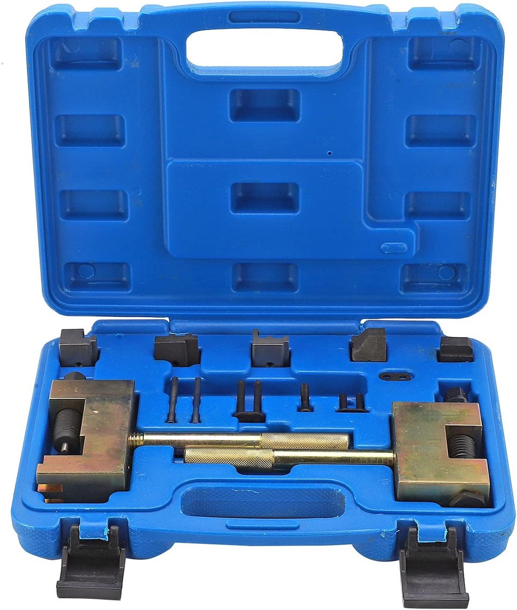 SnelShoppen - Timing Chain Rivet Tool Set - Professionele Camshaft Rivet Tool met 4 Mm Chain Bolt - Precisie Machining - Draagbare Gereedschapsset - H