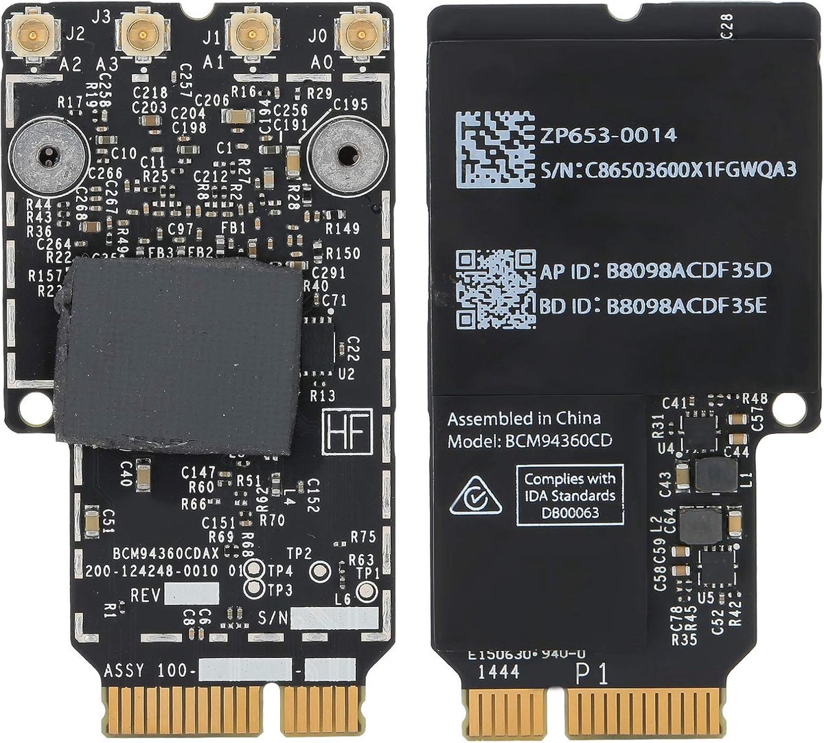 Wireless netwerkkaart 802.11ac - PCIe Bluetooth 4.0 - Geschikt voor iMac 27 inch - Eenvoudige installatie - SnelShoppen