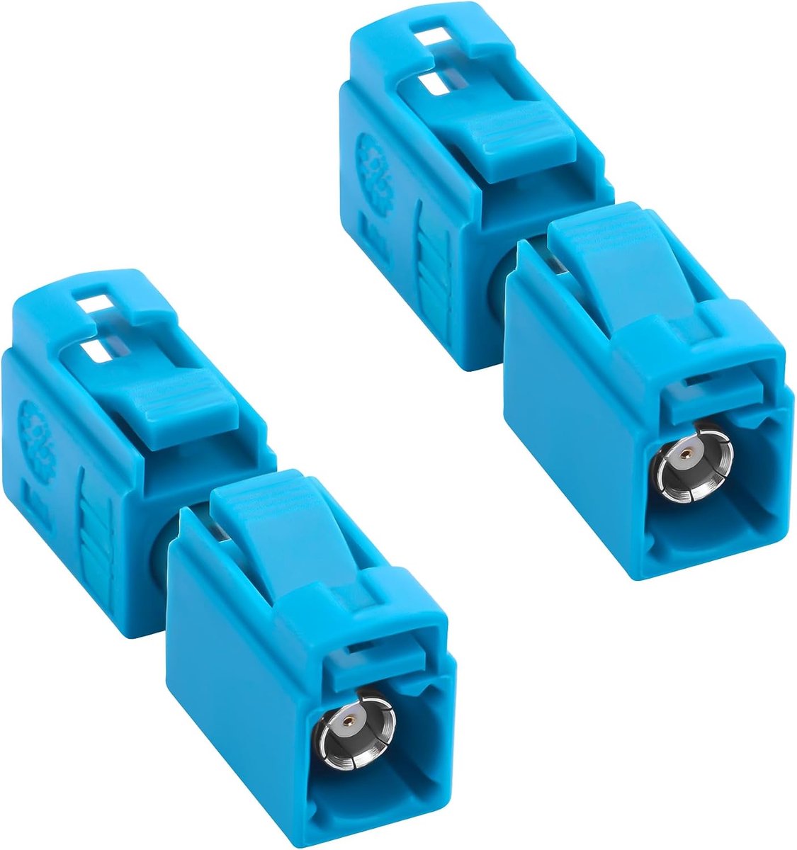 SnelShoppen - Universele FAKRA Z RF Antenne Aansluiting - Aquabau FAKRA Z Jack op Jack Voertuig Antenne Extender - 2 Stuks voor GPS Verbinding