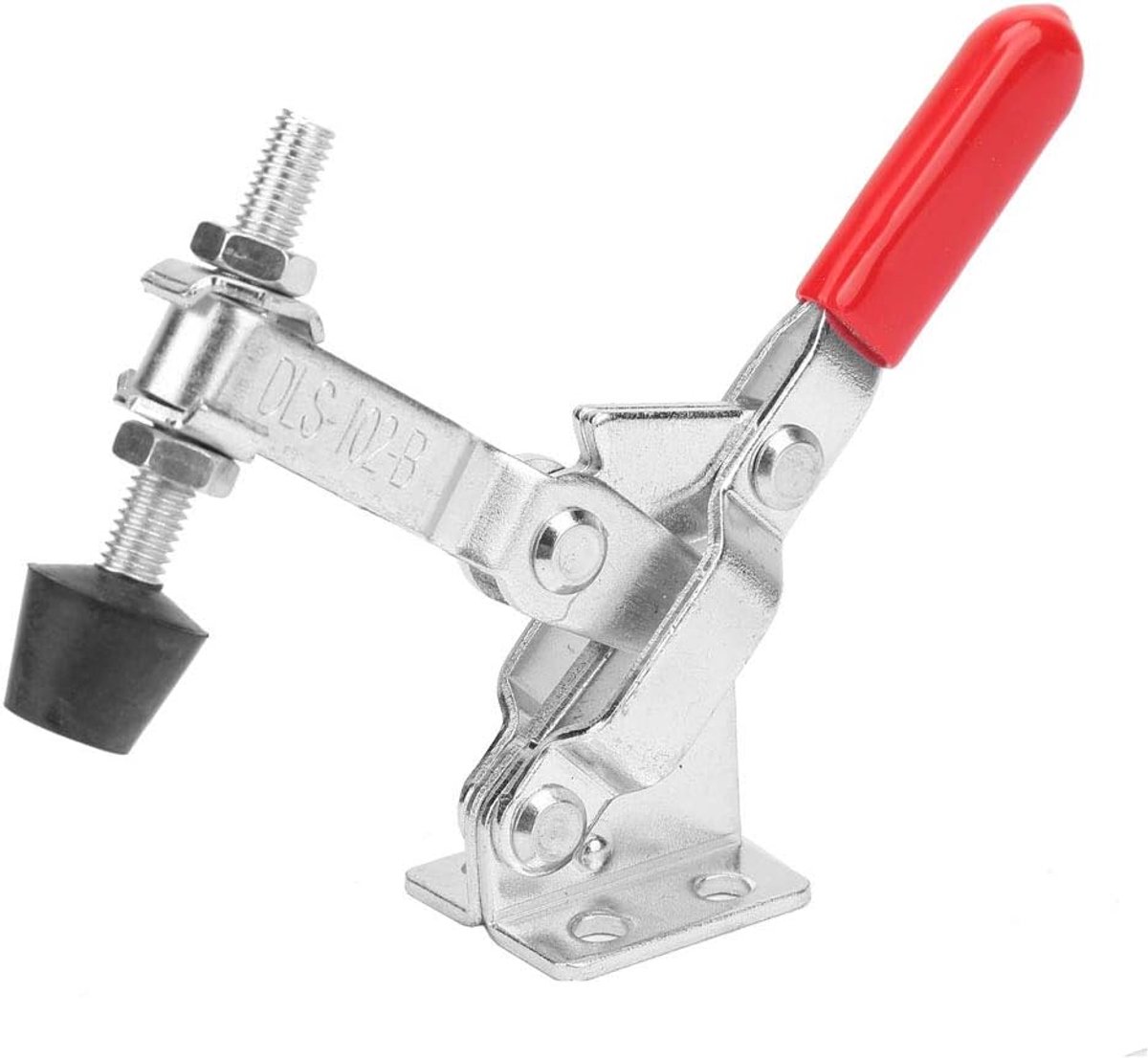SnelShoppen - Professionele Verticale Klem RVS Snelrelease Klem Tang 100kg Capaciteit met Rubber Drukkop en Dichtingen
