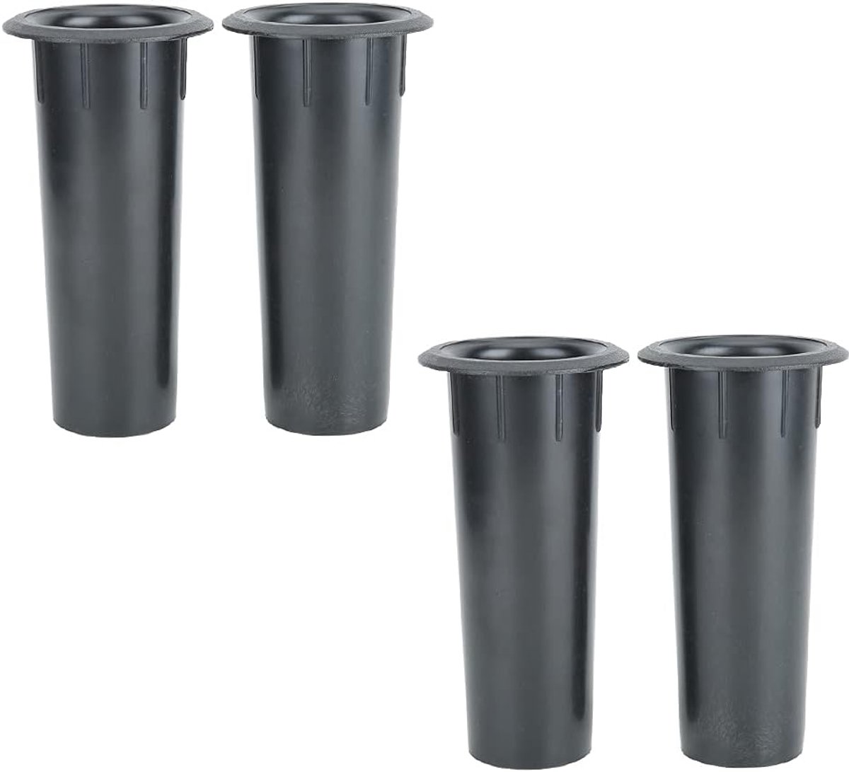 SnelShoppen - 4pcs 4-6 inch woofer luidspreker poorten Bleed Connectors Inverter buizen kit met 45mm gat, luidsprekeraccessoires voor subwoofer en bas