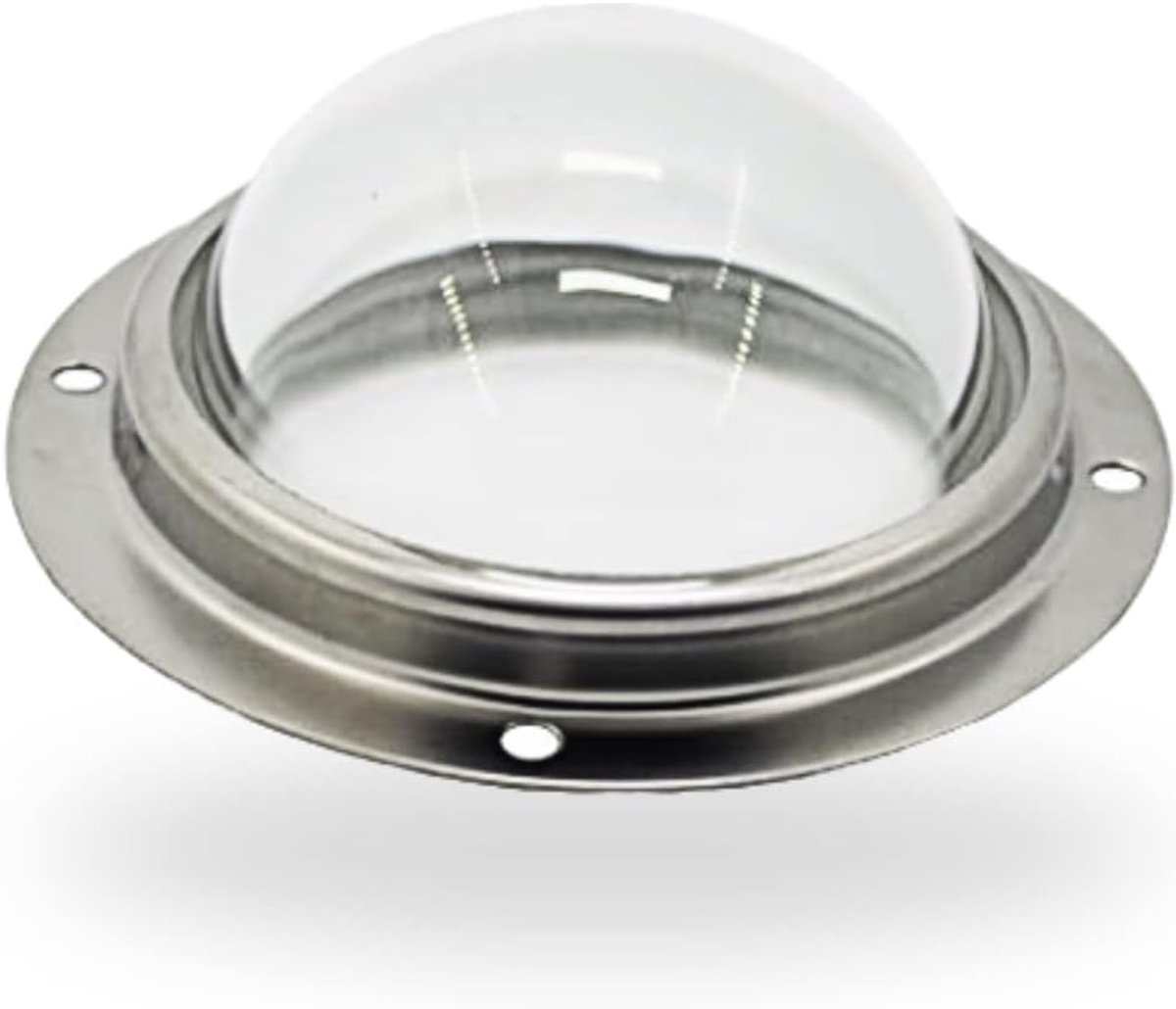 SnelShoppen - Condenserlens LED Lens 100mm Plano Convex Glazen Lens voor 20-200W LED met Vaste Beugel, Geschikt voor Spotlights, Projectorlampen, DIY