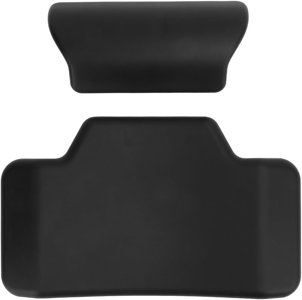 SnelShoppen - Universele Motor Topbox Rugsteun Kussen Zelfklevend 55L 65L Comfortabel en Waterdicht Achterpad Sticker voor Motorrijders