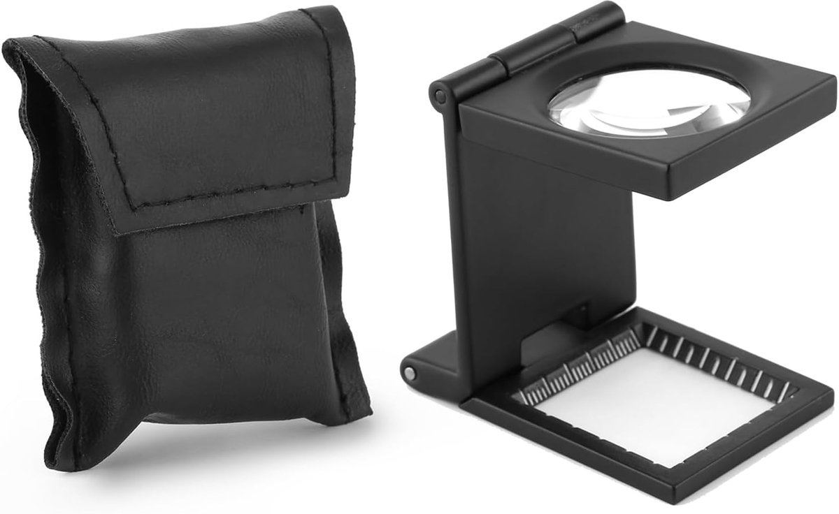 SnelShoppen - Vouwbare Linsentester Vergrootglas 10x Verlenging voor Horloge- en Sieradenindustrie, Compact en Handzaam