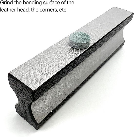 SnelShoppen - Poolcue Tip Tool Polisher Billiard Cue Tip Schuur Tool Snooker Cue Reparatie Tool Compact en Lichtgewicht Voor Perfecte Shots van Snelshoppen — afbeelding 4