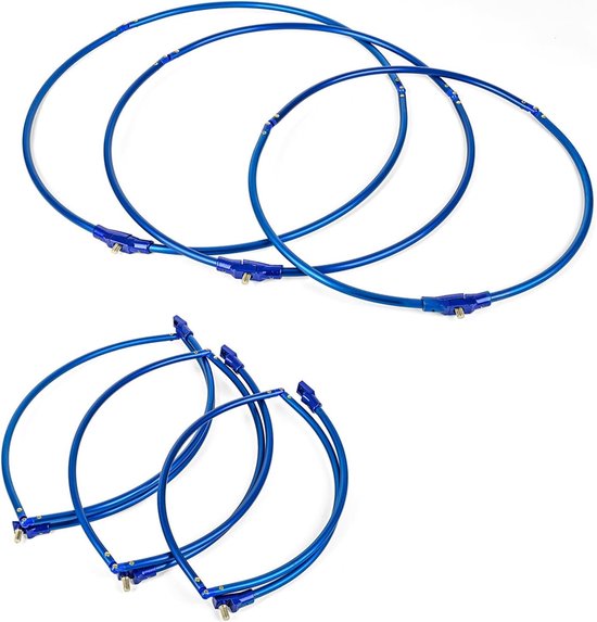 Ronde/Driehoekige Frame Vissen Schepnet Aluminium Landing Dip Net Vissen Accessoire Vervanging Frame Opvouwbare Vervanging — afbeelding 5