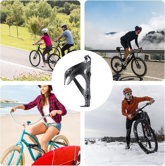 Fiets Waterfleshouder - Fiets Drinkhouder Bekerhouder - Fietsen Hydrateren - Lichtgewicht Stabiele Bevestiging - 14.1 x 7.8 x 8.6 cm — afbeelding 4