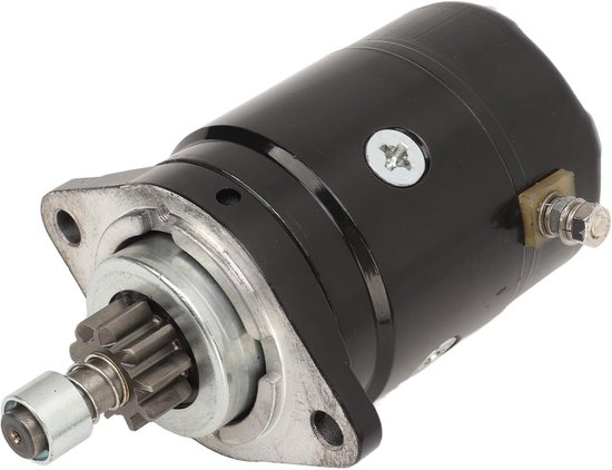 Starter Betrouwbare Prestaties - Roestbestendige Startmotor - 9 Tanden - Geschikt voor NS25/M25 - Afgedichte Lagere - Aluminium Behuizing van Starter — afbeelding 4