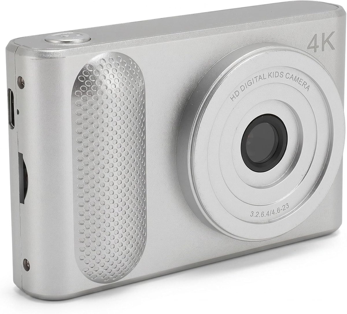 SnelShoppen - Digitale Camera 48 MP 4K, Autofocus Compacte Camera met 2.4 Inch Scherm, 16x Digitale Zoom, Vlog Camera voor Tieners Beginners (ZILVER)