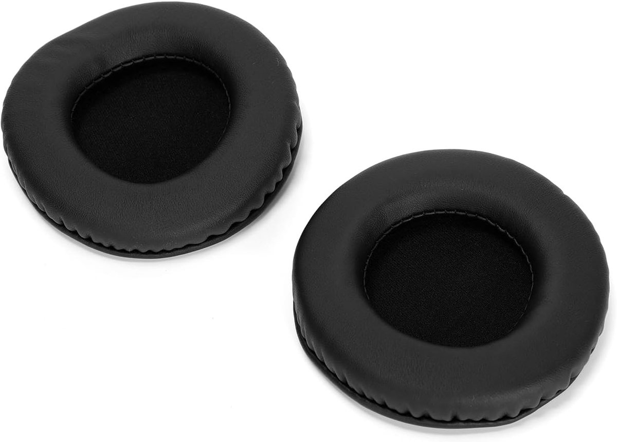 SnelShoppen - 1 Paar Zwarte Geheugen Foam Earcups Vervangende Oorkussens Geschikt voor HDJ-X5/HDJ-X5BT/HDJ-X7/HDJ-X10 Hoofdtelefoons - Comfortabel en