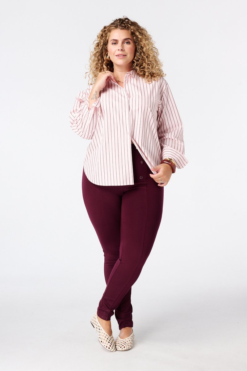 MS Mode Legging Legging met sierknopen