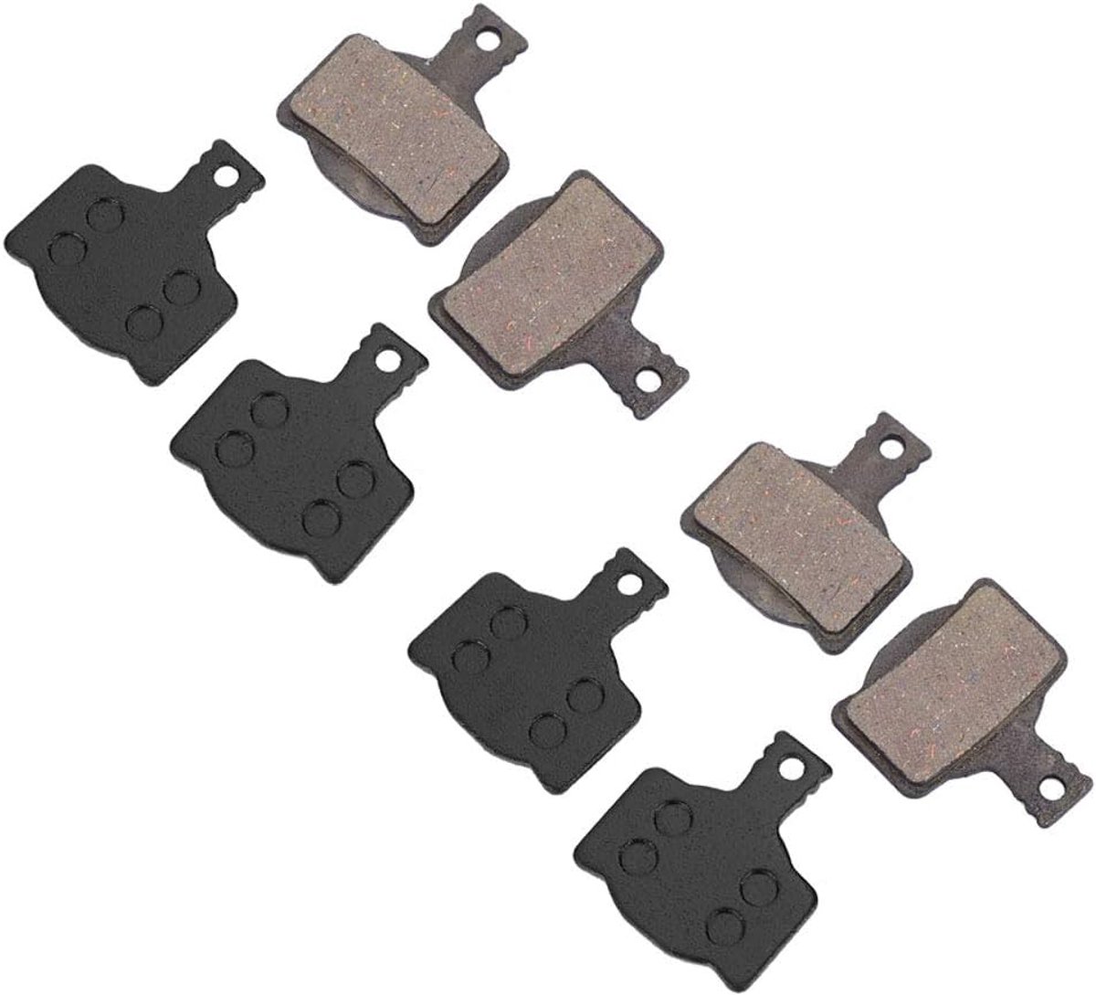 SnelShoppen - 4 Pairs Mountainbike Remblokken Stille Remmen Minder Warmte Compatibel met MT2/MT4/MT6/MT8 en DK-17