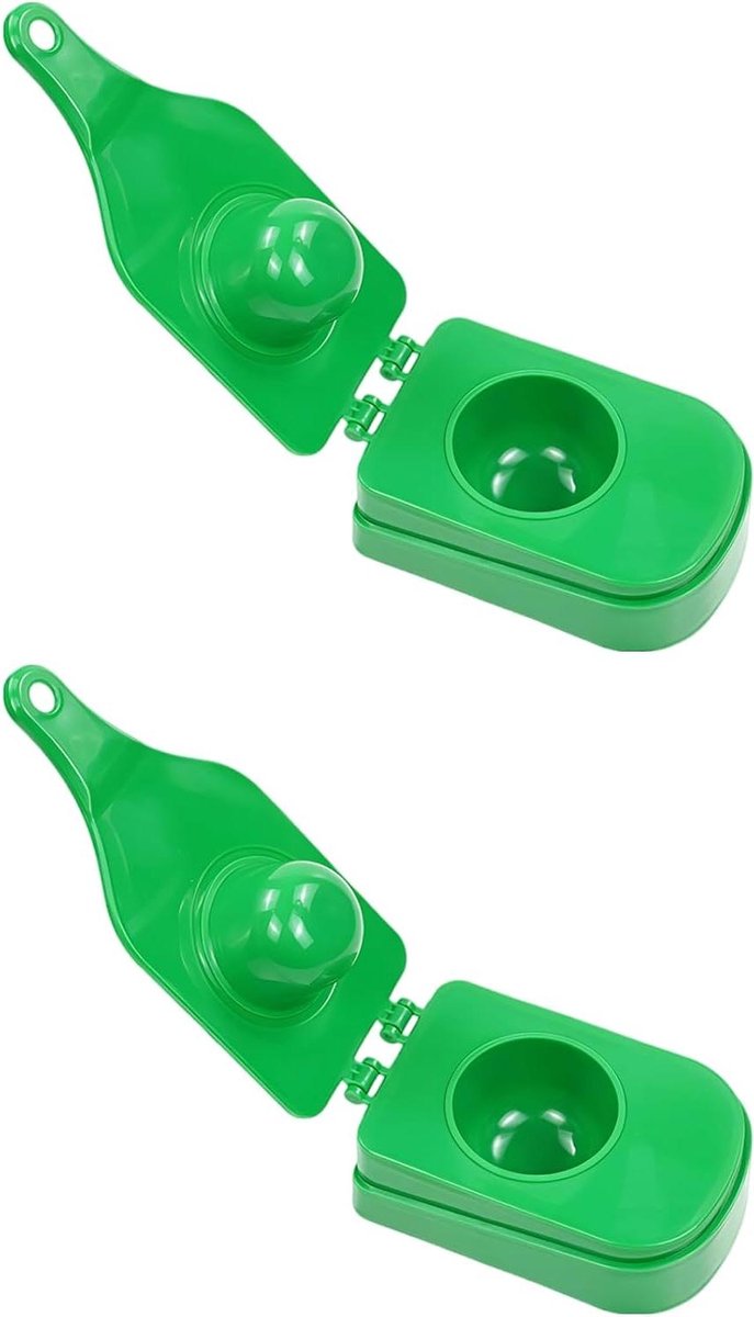 Gehaktbal Maker - Vleesbal Vorm - Eten Bereiden - Onafhankelijk Halfrond Ontwerp - 195 cm - Groen