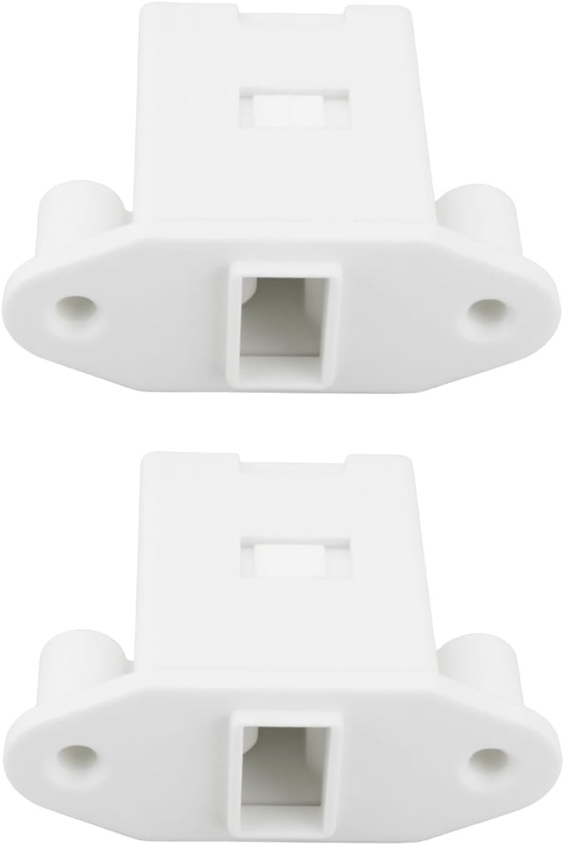 SnelShoppen - 2 Stuks Wasmachine Lade Klink Vervangingsonderdeel 137006200 1483112 Compatibel met Electrolux Frigidaire AP4368805 PS2349356