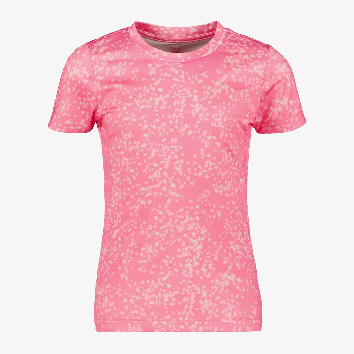 Osaga meisjes sport T-shirt met print roze - Maat 116
