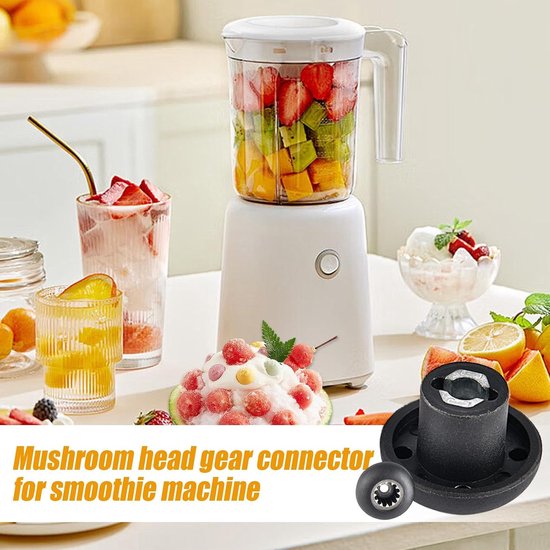 Blender Paddestoel Hoofd - Vervangende Onderdelen - Drankjes Maken - Eenvoudig te Installeren - 197 Inch Diameter - Meerkleurig — afbeelding 3