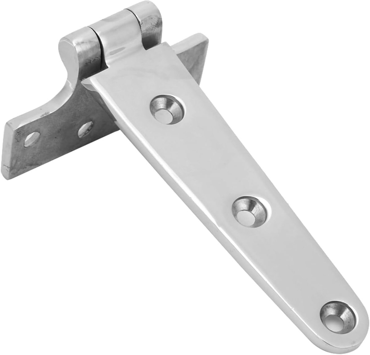 FTVOGUE Thickened Stainless Steel Hinges Sheet T Type Hinge Front Door Gate Garden Door Accessories Garden Gates - ShopVlot