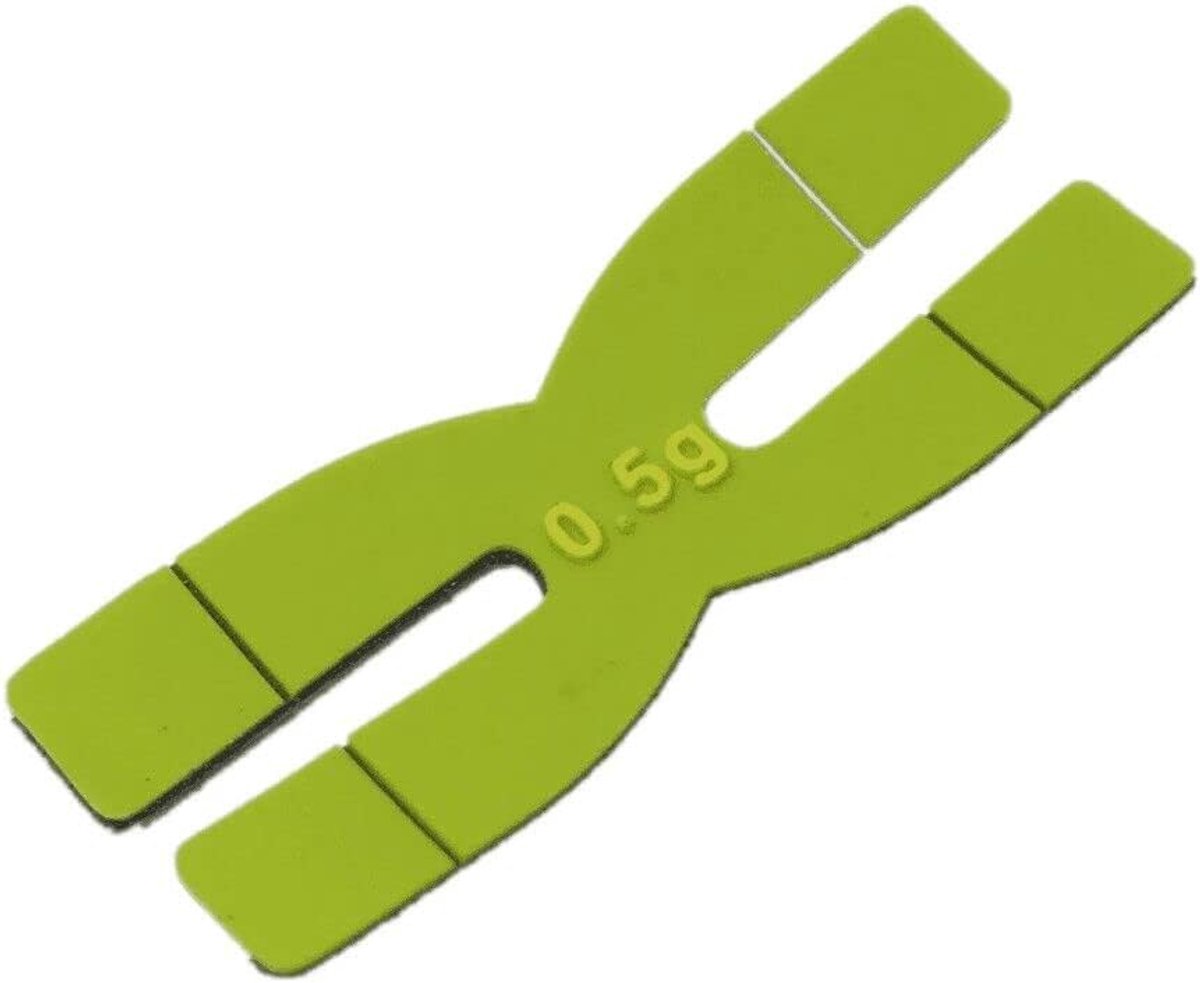 SnelShoppen - Weegbalans Stuk 4 Stuks H Type Pad Siliconen Gewichtsblad Gewichtstang voor Sport Krachttraining