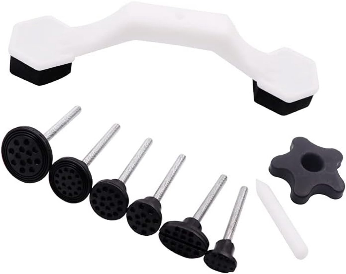 Tiardey 8 Stks Puller Tabs voor Auto Dent Verwijdering,Auto Body Paintless Dent Repair Tool, Sliver Bridge Dent Puller - ShopVlot