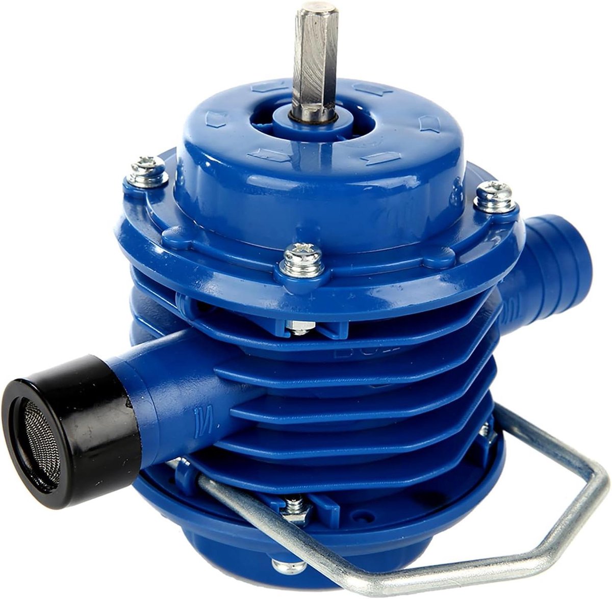 Boor Waterpomp - Zelfaanzuigende Pomp - Water Verplaatsen - Technisch Kunststof - 125x107x786 mm - Zwart