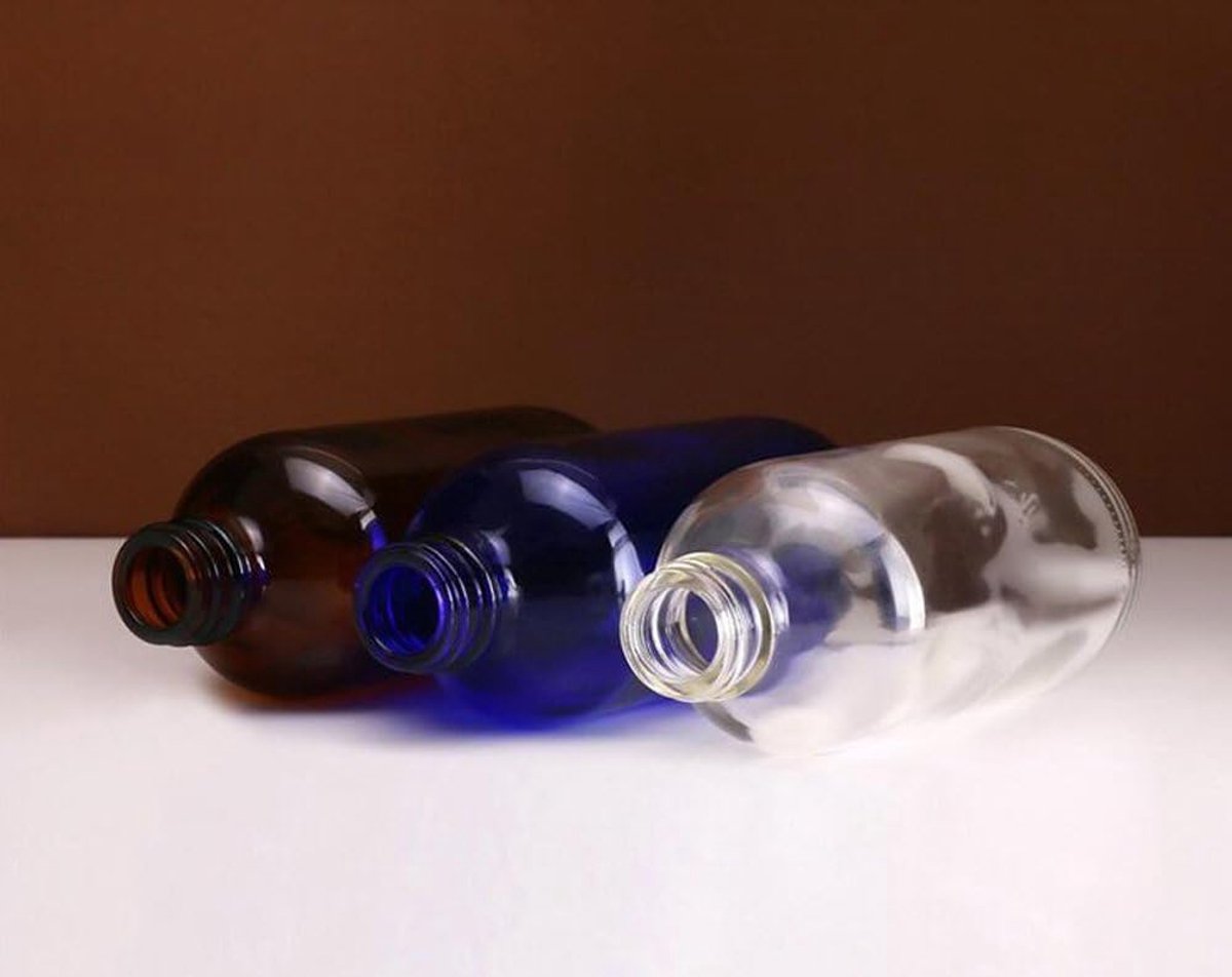 Sprayfles 250 ml - Glas - UV-bescherming - Ideaal voor parfum en essentiële oliën - ShopVlot
