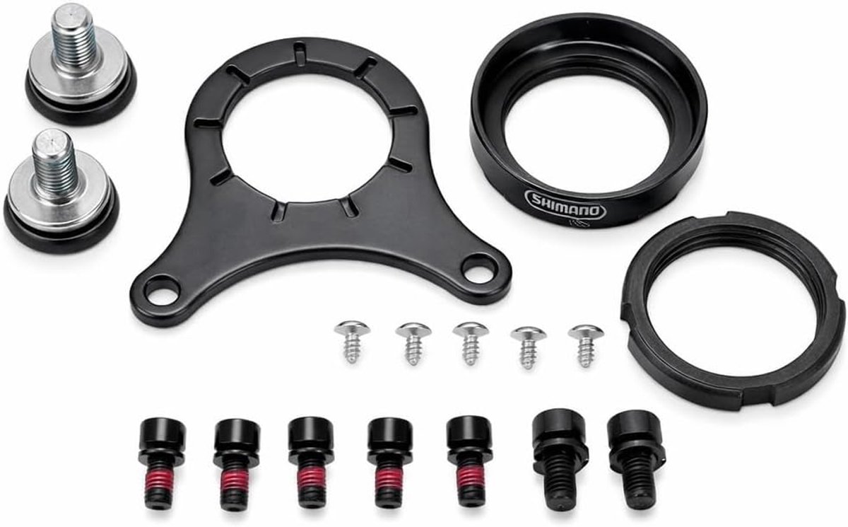 SnelShoppen - Montagekit voor Middenmotor BBS01 BBSHD - Schroef Moer en Gasket Set voor Elektrische Fiets Upgrade - Hoogwaardige Staal, Lichtgewicht,