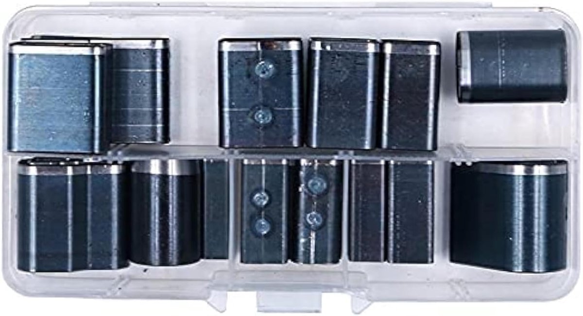 SnelShoppen - 24Pcs Vorm Stijl Gaatjespons Cutter Gereedschap Leerbewerking Tool DIY Gereedschap voor Handgemaakt - Hoogwaardige Staal, Duurzaam, Dive