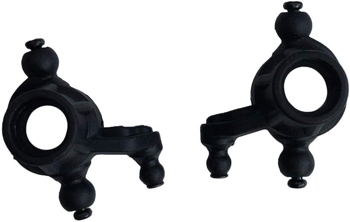 SnelShoppen - Auto Onderdelen Voorbumper Achterbumper Stuur Cup Onderdeel Accessoire Upgrade Plastic Zwart Geschikt Voor RC Voertuigen