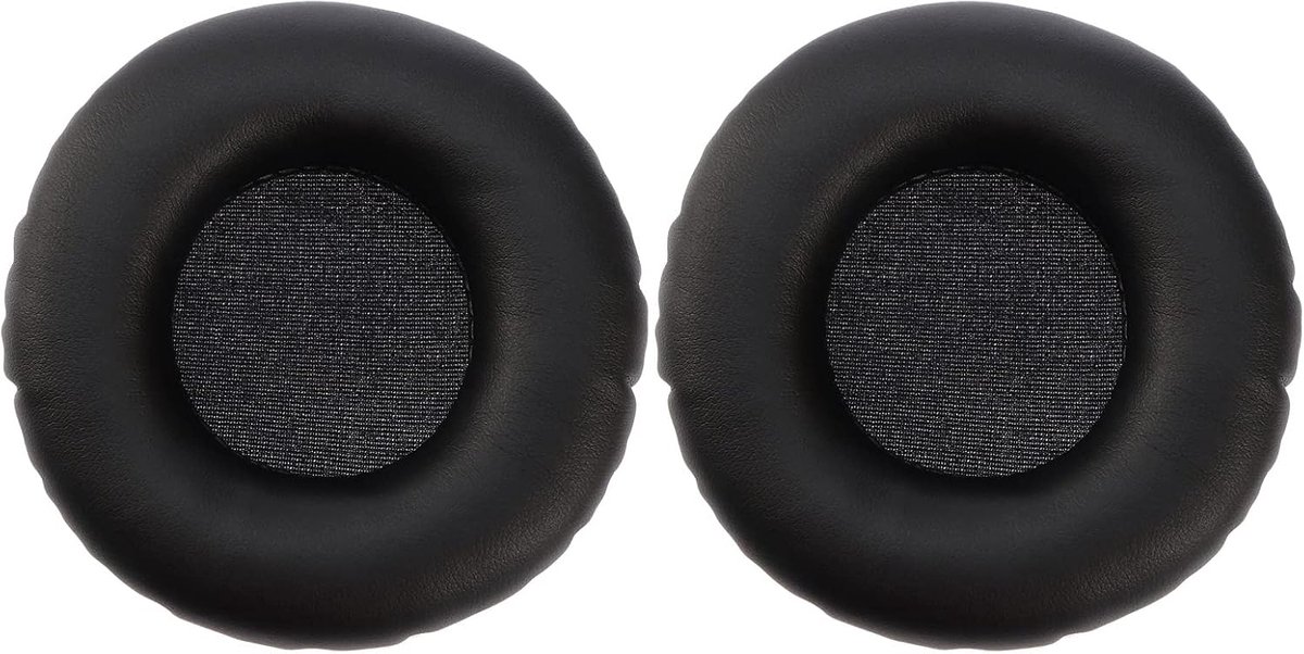 SnelShoppen - 1 Paar Vervangende Oorkussens voor DJ Hoofdtelefoons, Geschikt voor MDR-V700, V500, Z700, XD900, Zwart, Comfortabel, Eenvoudige Installa