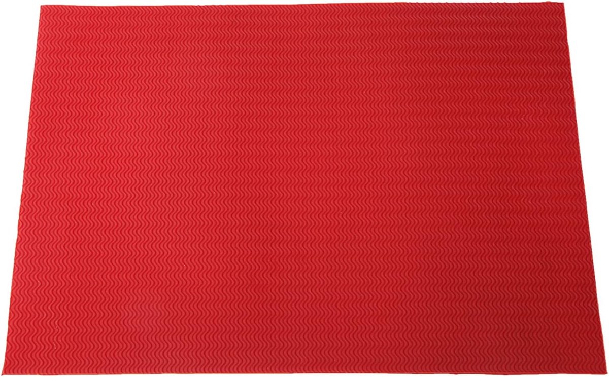SnelShoppen - Schoenzool Reparatie Rubber, Antislip Solen voor Schoenen, Vervangende Zelfklevende Rubber Pads 58cmx38cmx2.2mm (Rood) voor Hoge Hakken