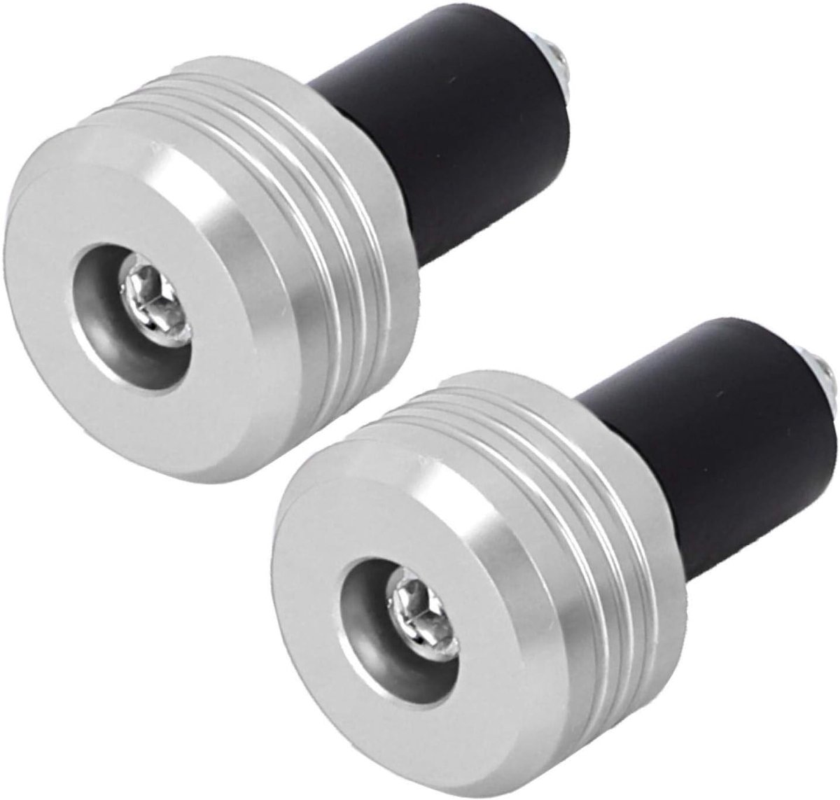 SnelShoppen - Motorhandvat Eindkappen, Aluminium Handvatten, Motoraccessoires, 22 mm Diameter, Comfortabele Grip, Vervangingsonderdelen