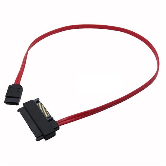 SnelShoppen - SFF-8482 SAS harde schijf kabel met 15-pins voedingsconnector en 29-pins aansluiting - 50cm lengte voor RAID verbindingen van Snelshoppen — afbeelding 3