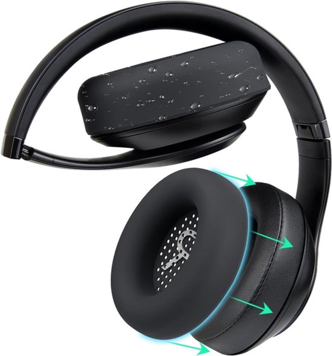 Siliconen Oorkussens voor Beats Studio 2/3/Pro Hoofdtelefoons - Beschermend, Zweetbestendig en Wasbaar Earpads Kussens voor Comfort en Duurzaamheid