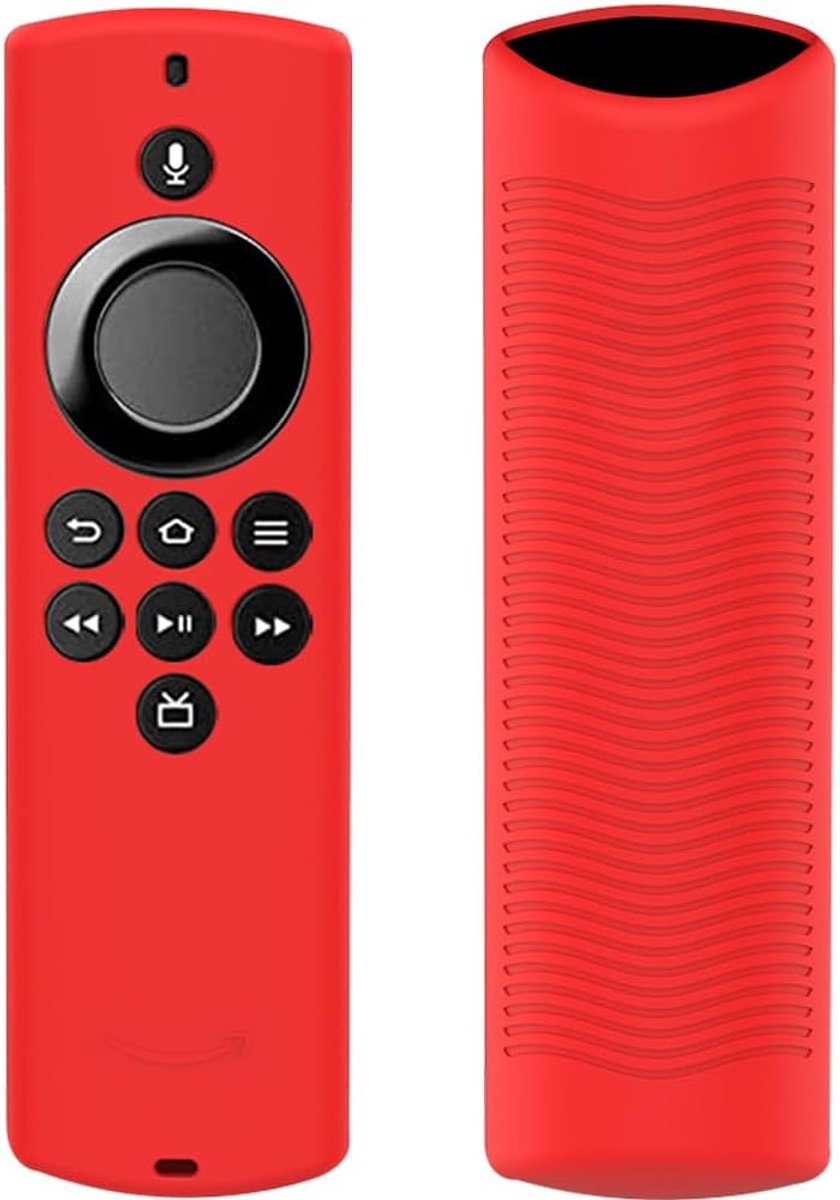 SnelShoppen - Afstandsbediening Hoes voor Fire TV Stick Lite 2020, Siliconen Beschermhoes, Antislip, TV Accessoires voor Thuisgebruik