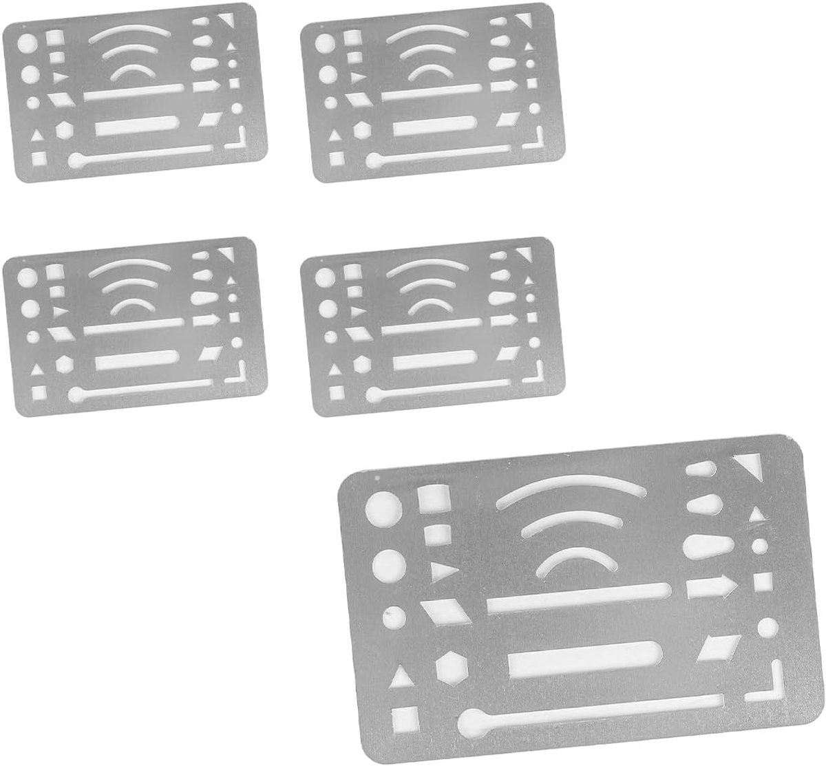 SnelShoppen - Eraser Shield RVS Teken Gum voor Precieze Kunst en Ontwerp Projecten, Duurzaam, Nauwkeurig, 1 Stuk, Perfect voor Schetsen en Technische